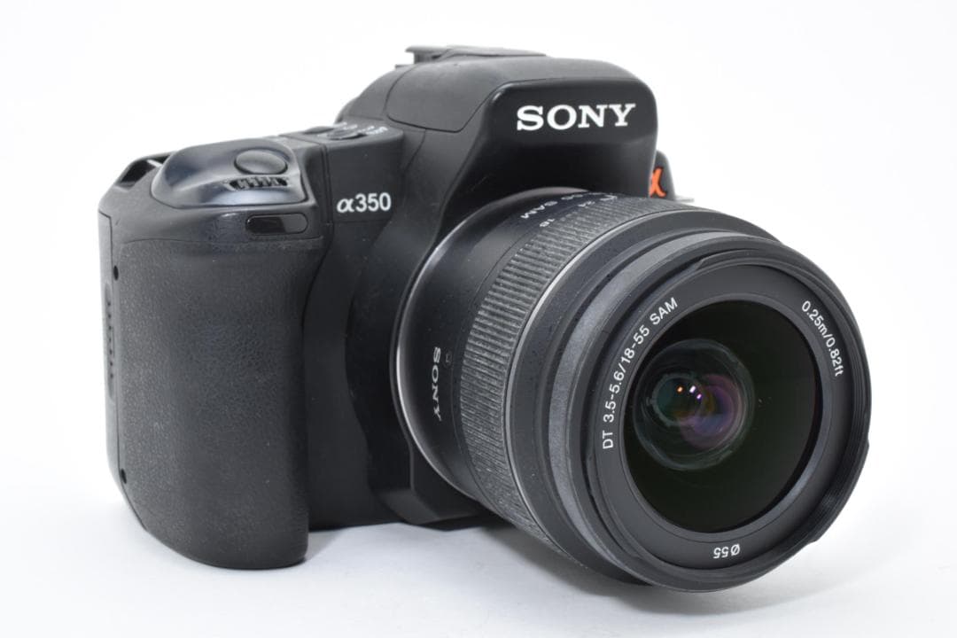 SONY ソニー α350＋DT18-55mm SAM 現状品 カメラ レンズ