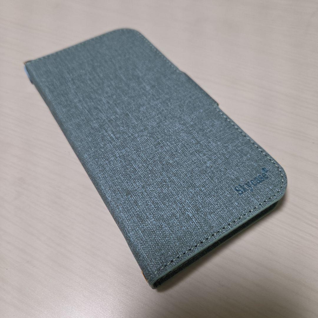 ✨iPhone 14 Pro MAX スマホケース 手帳型 ミントグリーン