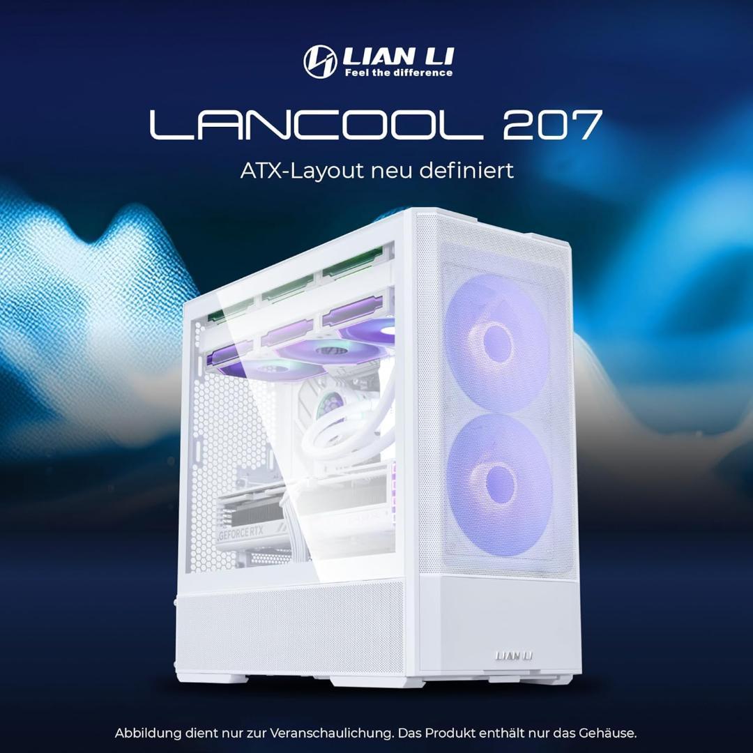 LIANLI LANCOOL 207 ホワイト ATX PCケース