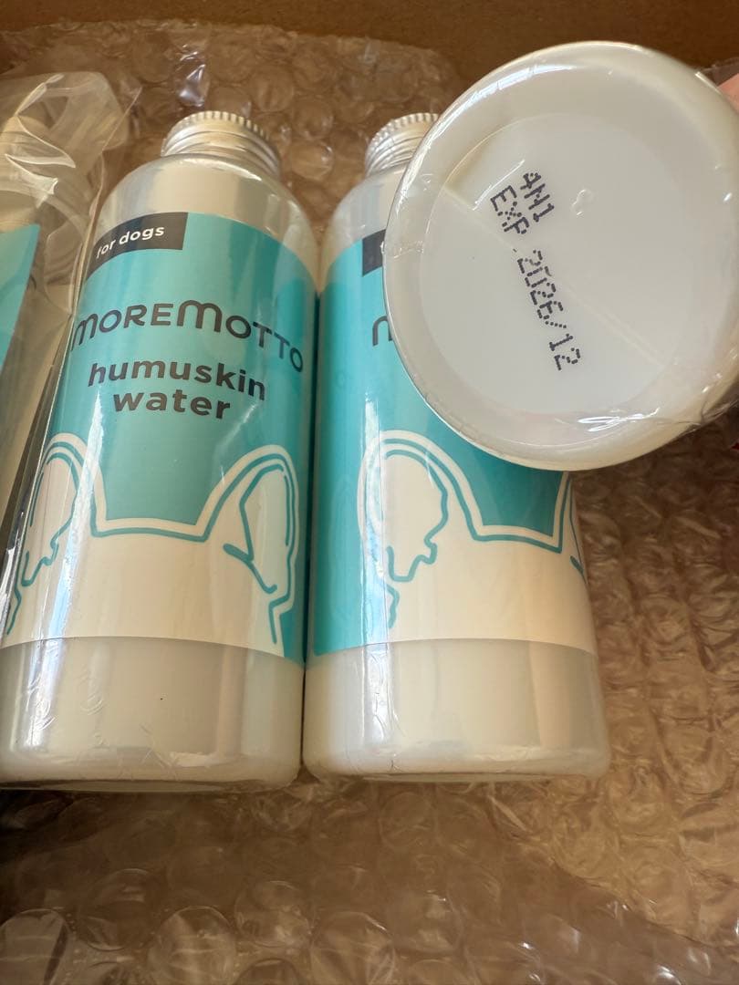 MOREMOTTO humuskin water 3本セット