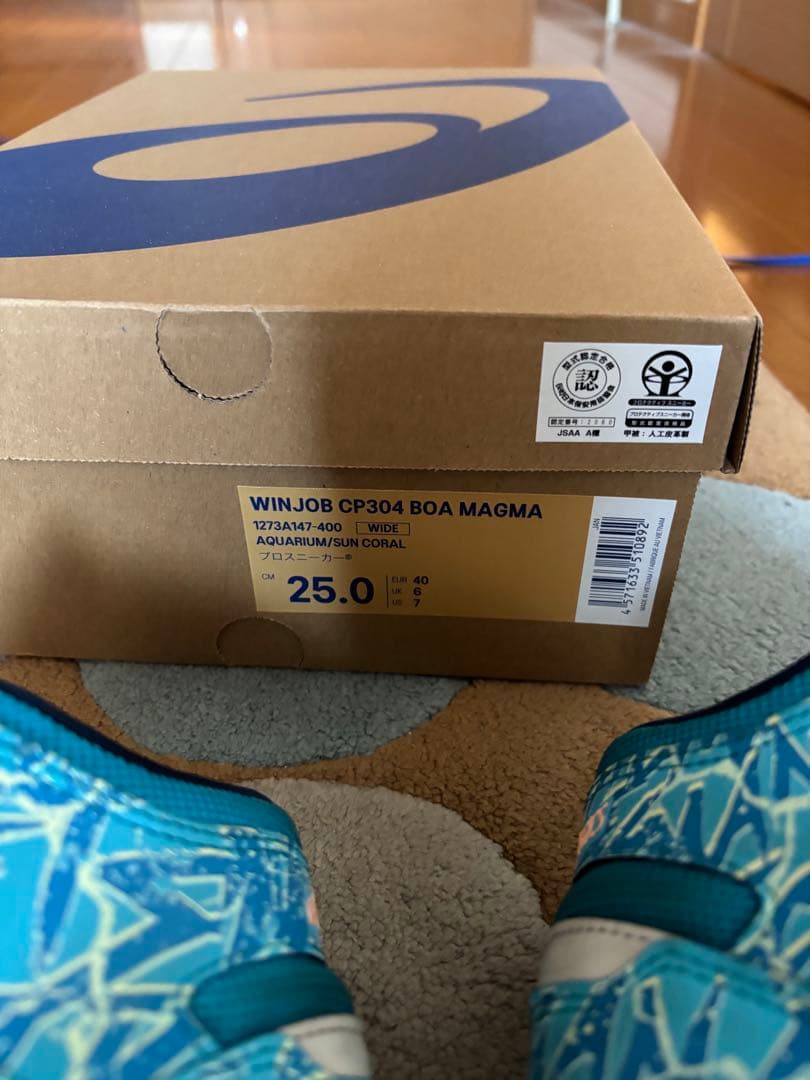 asics 安全靴 25.0cm