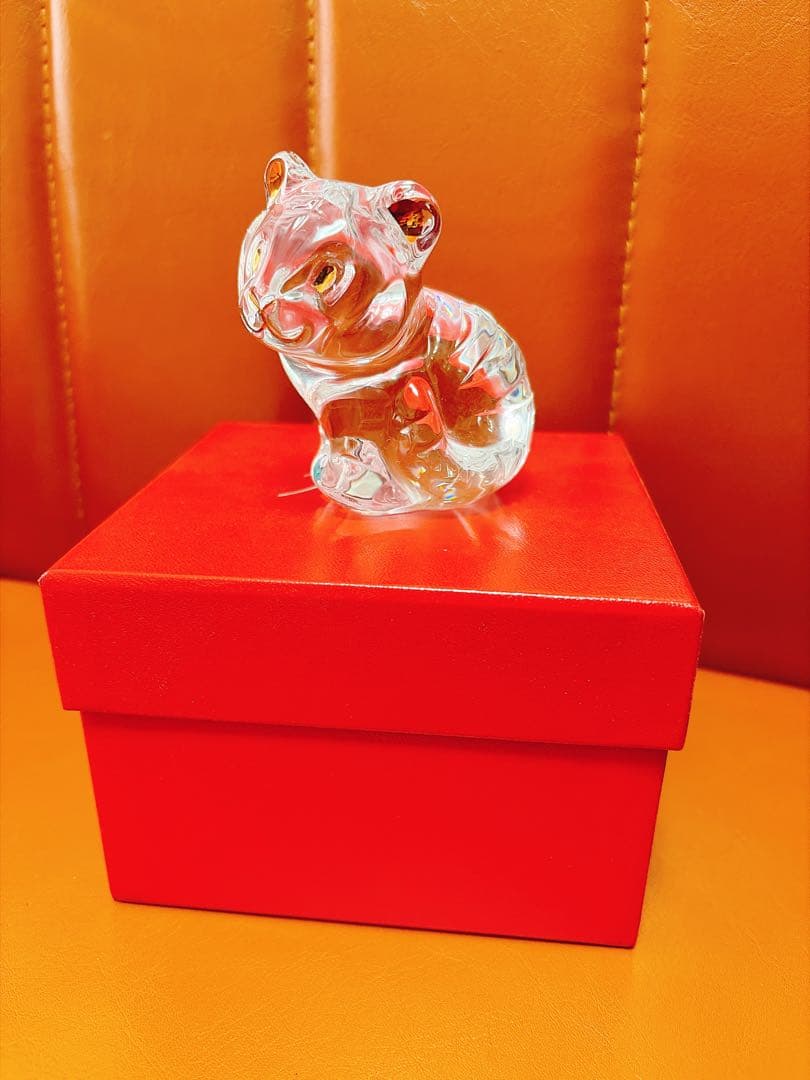 Baccarat ミニマルズ タイガー クリア
