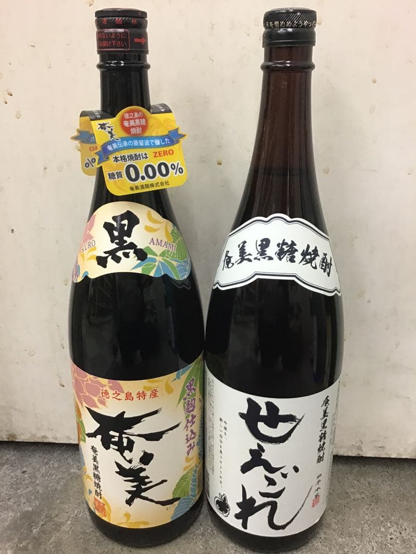 【奄美群島（五島）】★★ 希少！ 黒糖焼酎　２５度 ★★ １．８L　６本セット