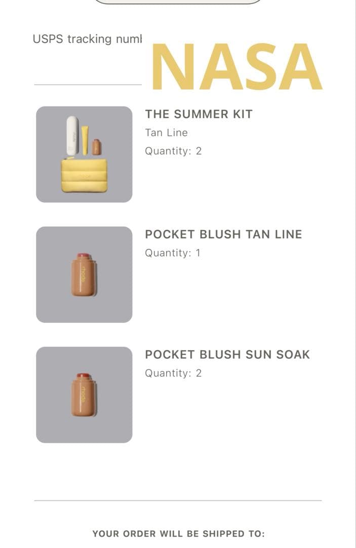 限定 RHODE POCKET BLUSH SUN SOAK