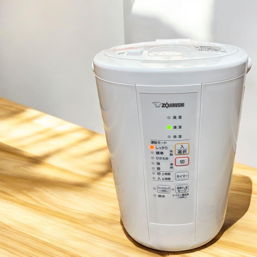【22年製】象印 スチーム式加湿器 EE-RR50 清潔加湿 チャイルドロック付