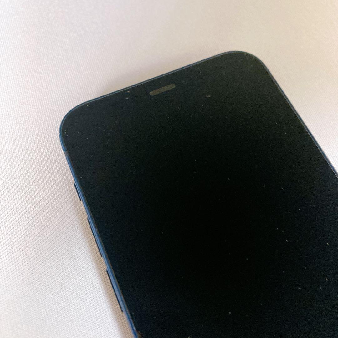 iPhone12mini 64GB ブルー アイフォン ガラスフィルム付き