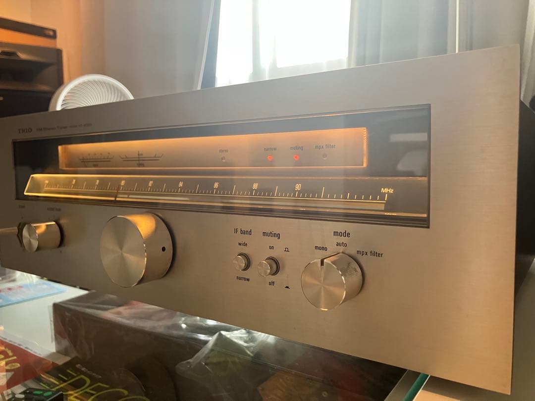 【完動品・美品】TRIO トリオ KT-8000 FMステレオチューナー