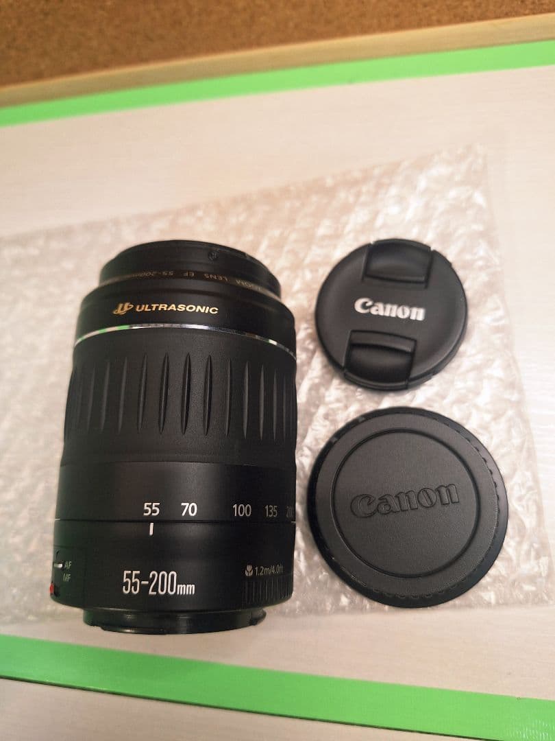Canon EF 55-200mm 4.5-5.6 usm II レンズ注意点有