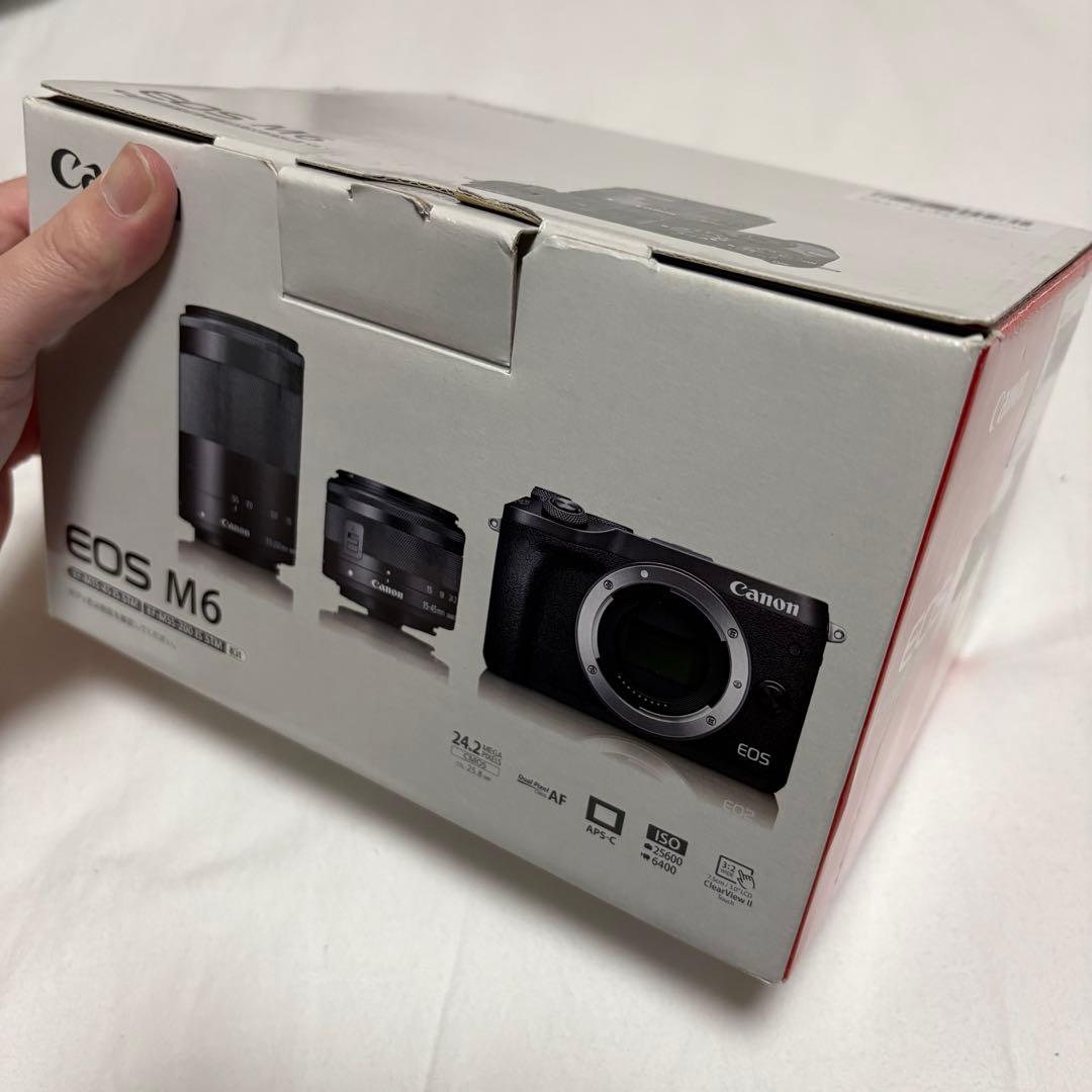 Canon EOS M6 ミラーレス一眼カメラ