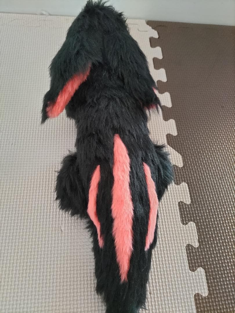 アートドール　幻獣　サラマンダー　赤　ぬいぐるみ　作家様