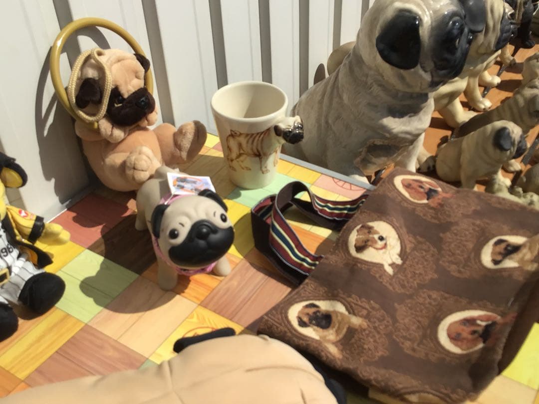 パグ愛好家必見！PUG・置物&ぬいぐるみ・30点以上まとめてセット