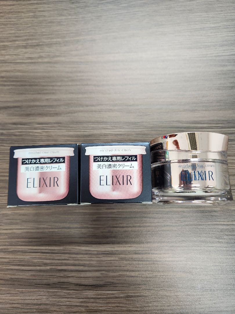 資生堂 ELIXIR enriched cler cream
