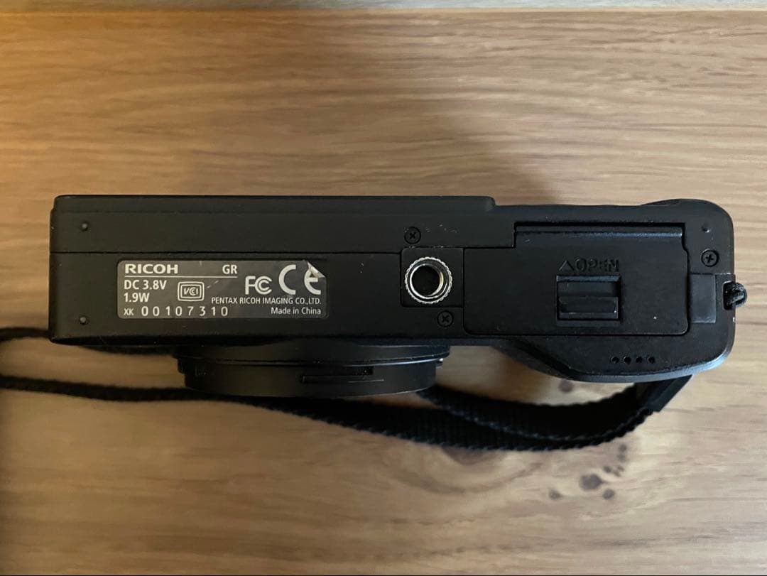 【美品】RICHO GR 付属品有り　動作確認済み　純正本革ケース付き　写真追加