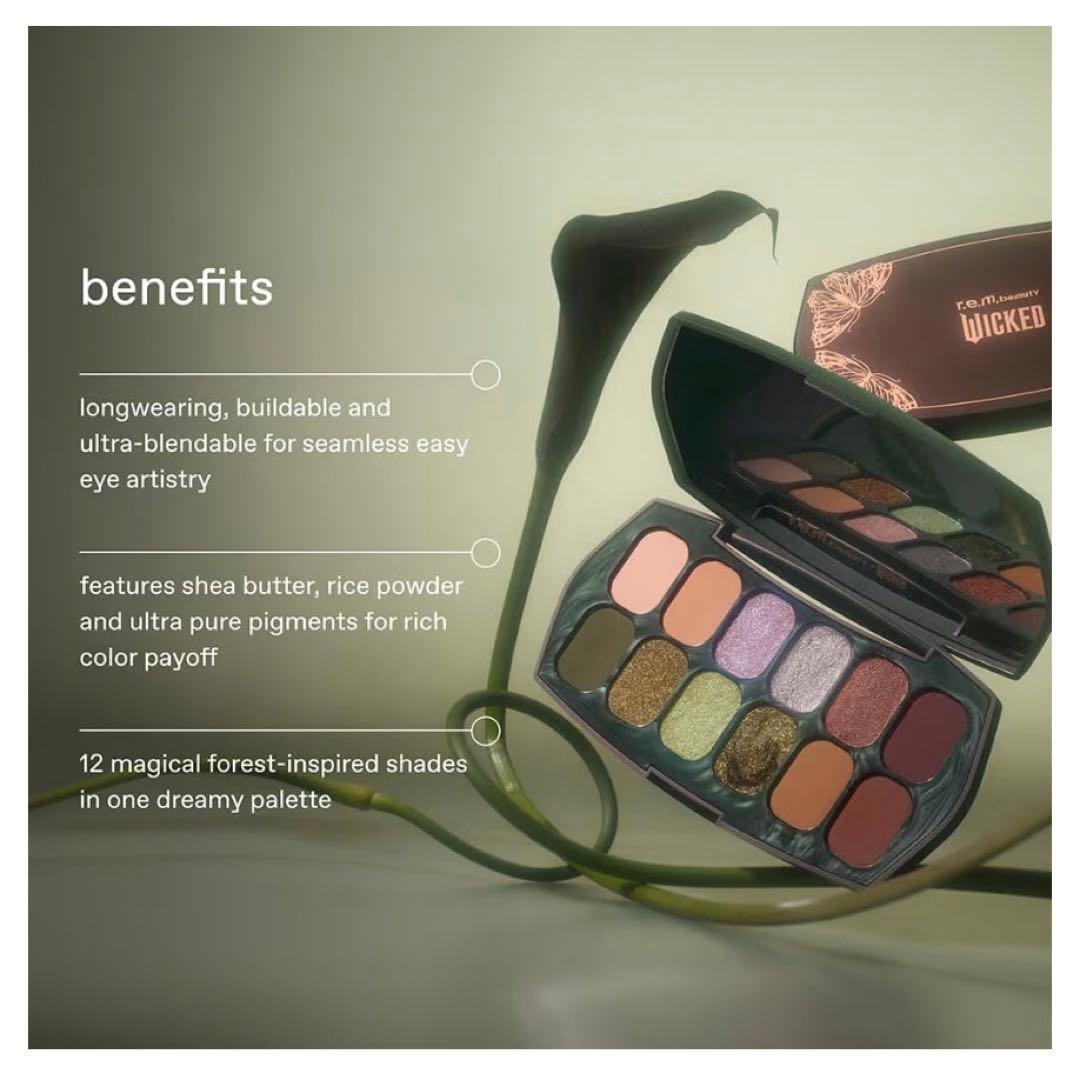 r.e.m.beauty Wicked ウィキッド アリアナ グランデ パレット