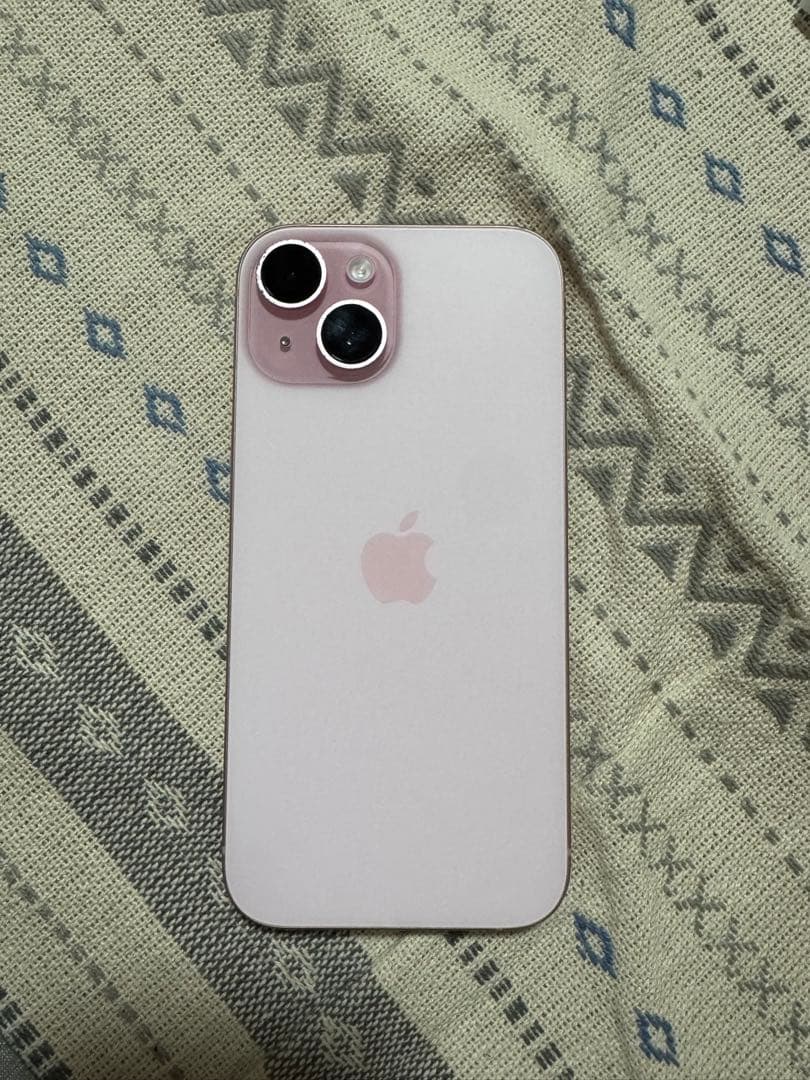 iPhone15 ピンク 本体 128GB SIMフリー