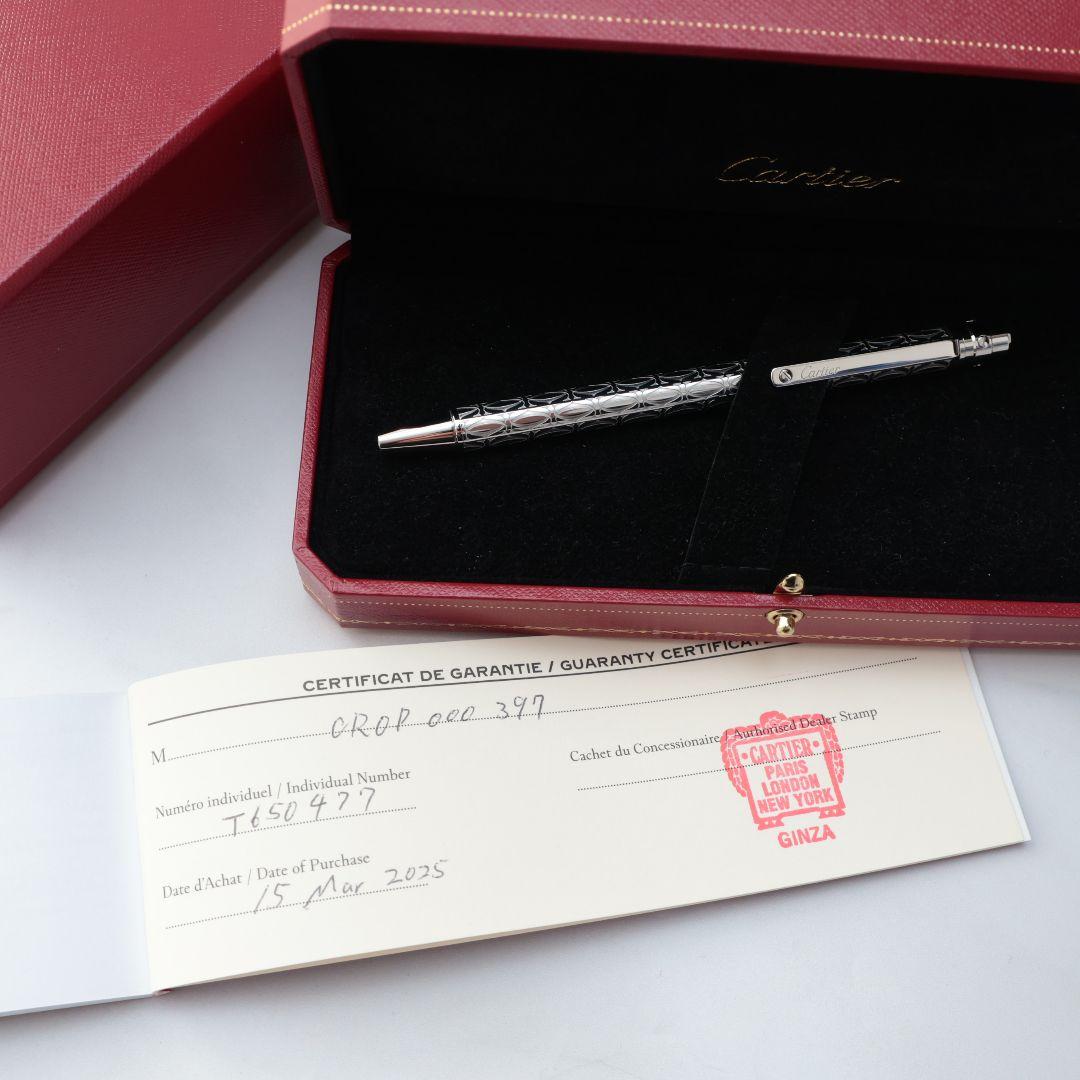 未使用 カルティエ Cartier ボールペン OP000397 サントス