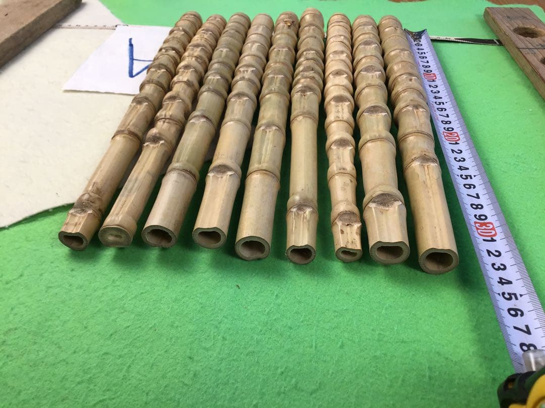 釣り具・その他グリップ用布袋竹「太・極上物・芽取り済み」９本セットA