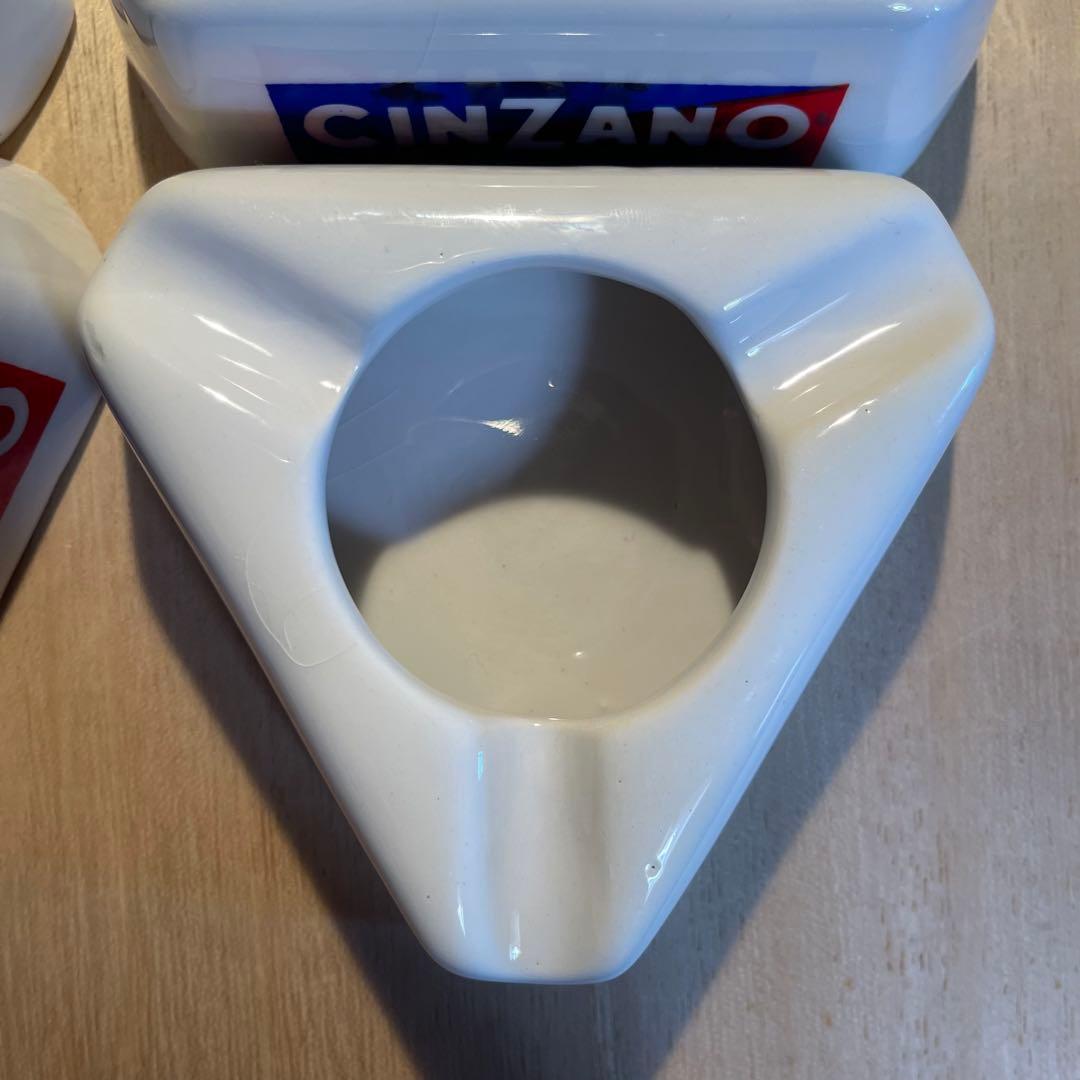 希少品　CINZANO レトロ　灰皿　チンザノ　ヴィンテージ　イタリア製