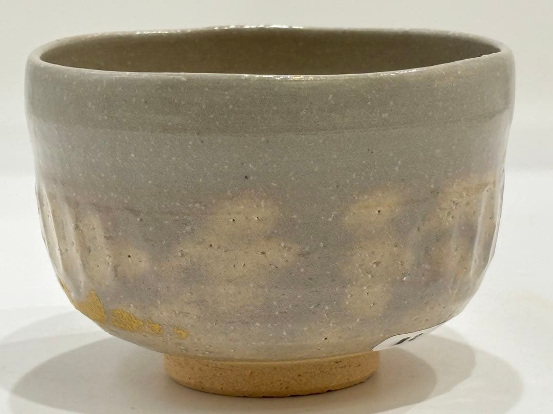 茶道具 菜の花蝶々茶碗 色絵 小野山若水 抹茶椀 共箱