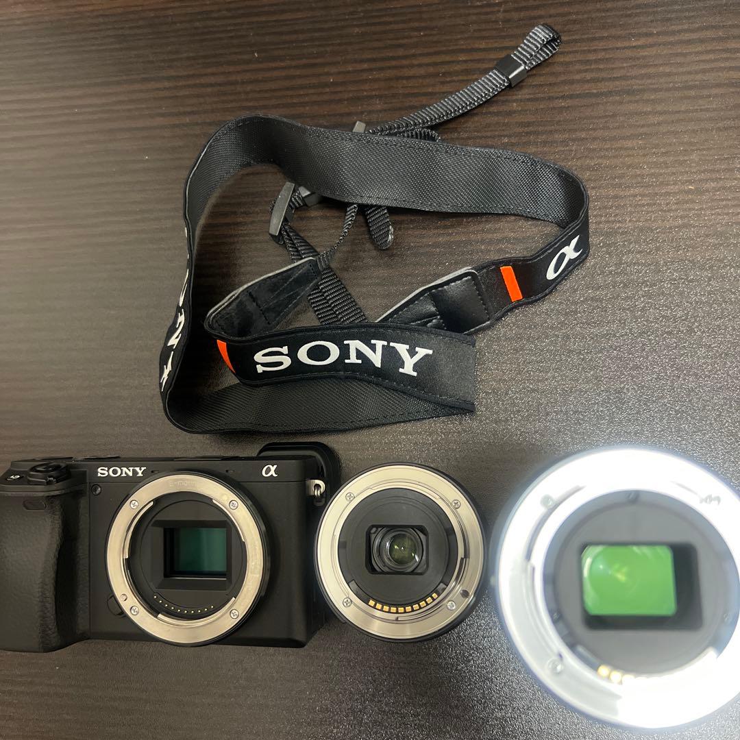 SONY α6400 ミラーレス一眼 ダブルズ ームレンズキット【超美品】