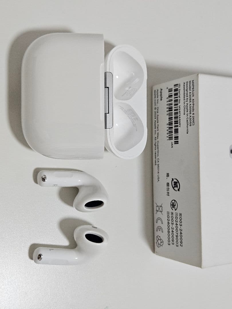AirPods 4 ANC 日本版 箱・付属品完備 保証あり 動作良好
