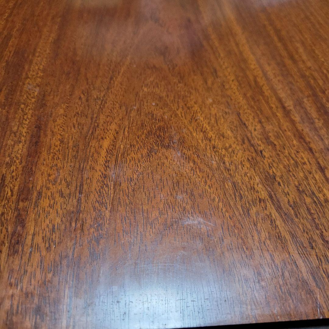 座卓 唐木指物 唐木　手づくりうるし塗 中森喜三郎作