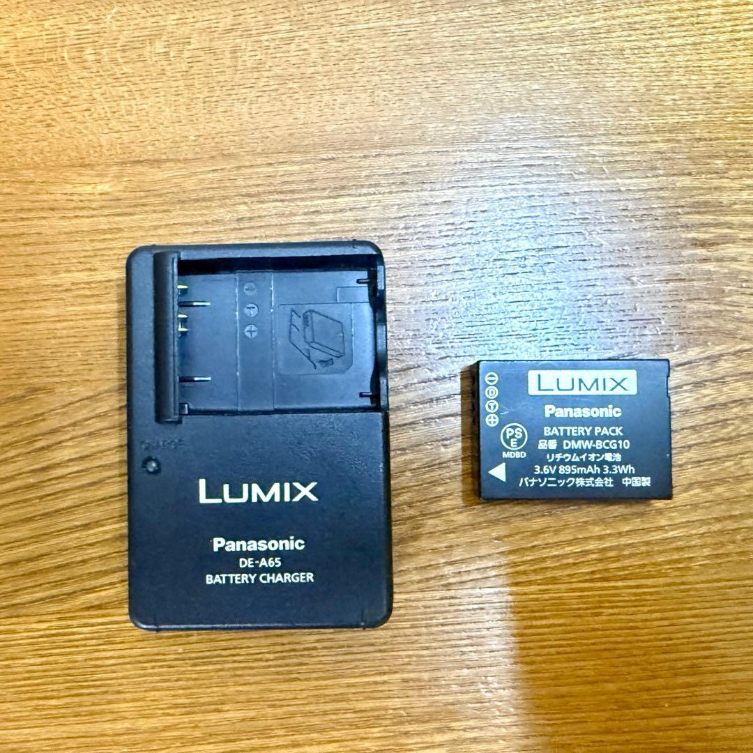 【美品】LUMIX DMC-TZ7 レッド 希少色 CCD 12倍