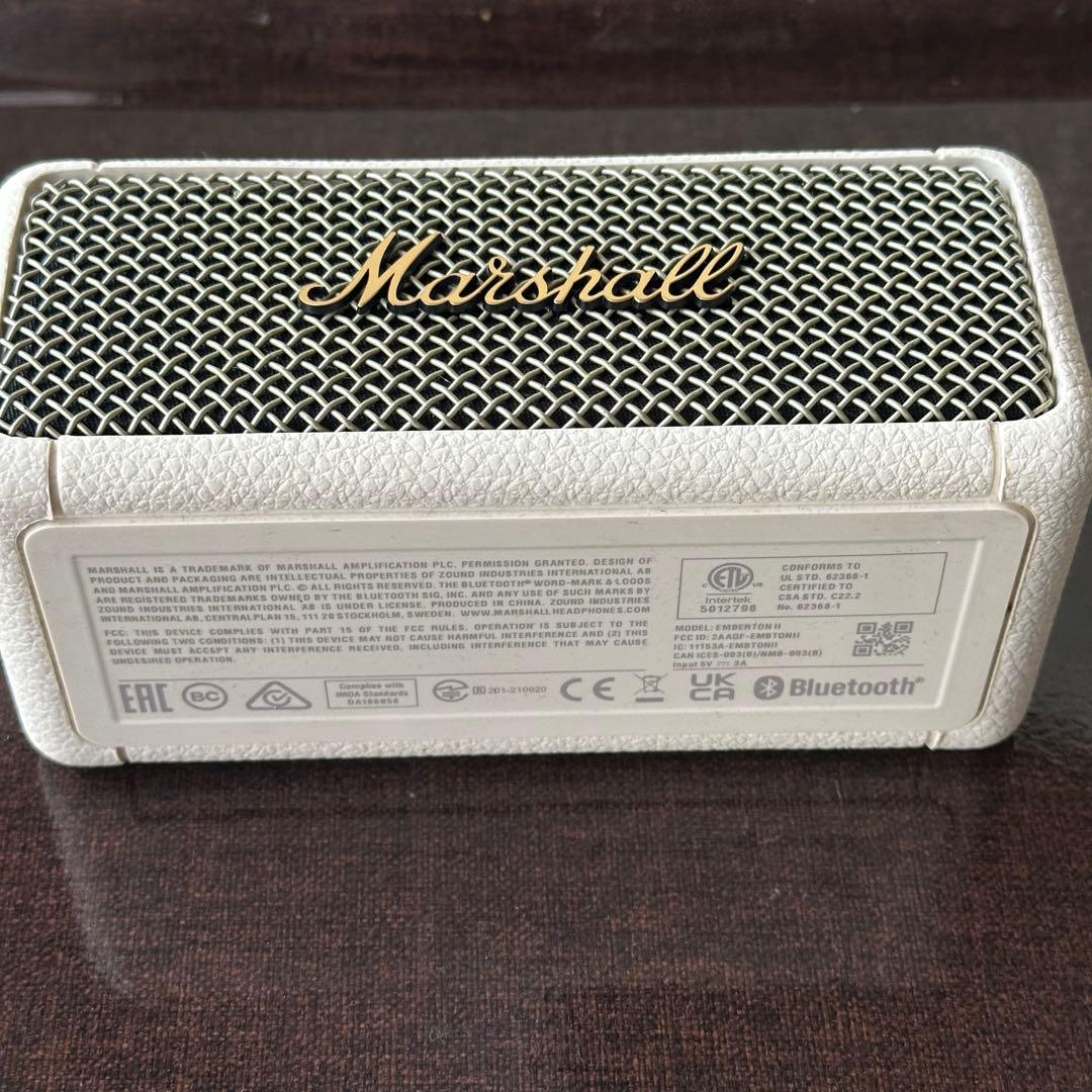 期間限定値下中！Marshall EMBERTON II ワイヤレススピーカー