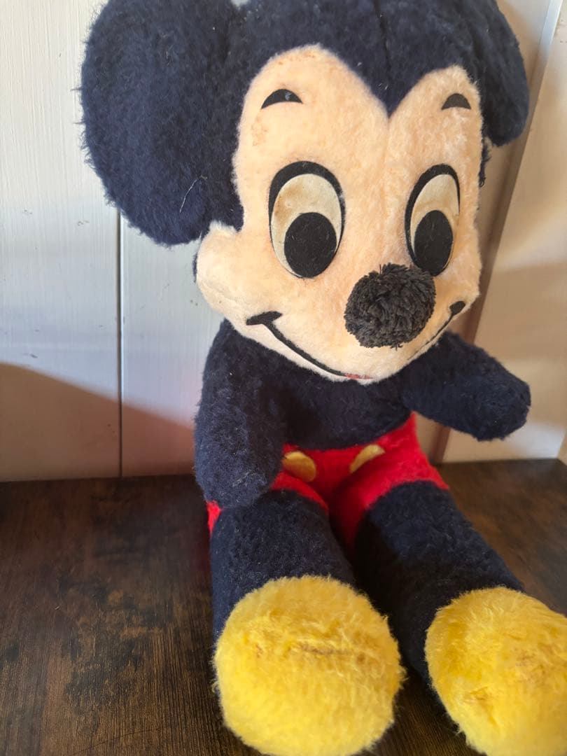 アンティークミッキーマウス ぬいぐるみ 約30cm