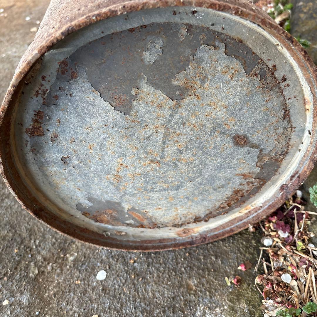 アンティーク　ミルク缶