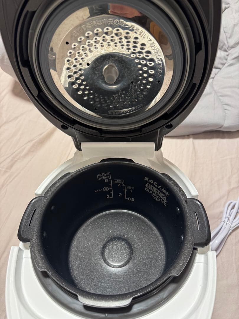 圧力名人SP Premium New 発芽酵素玄米炊飯器 マットホワイト