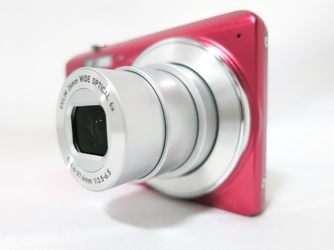 ☆美品☆ デジタルカメラ CASIO EXILIM EX-ZS29 レッド