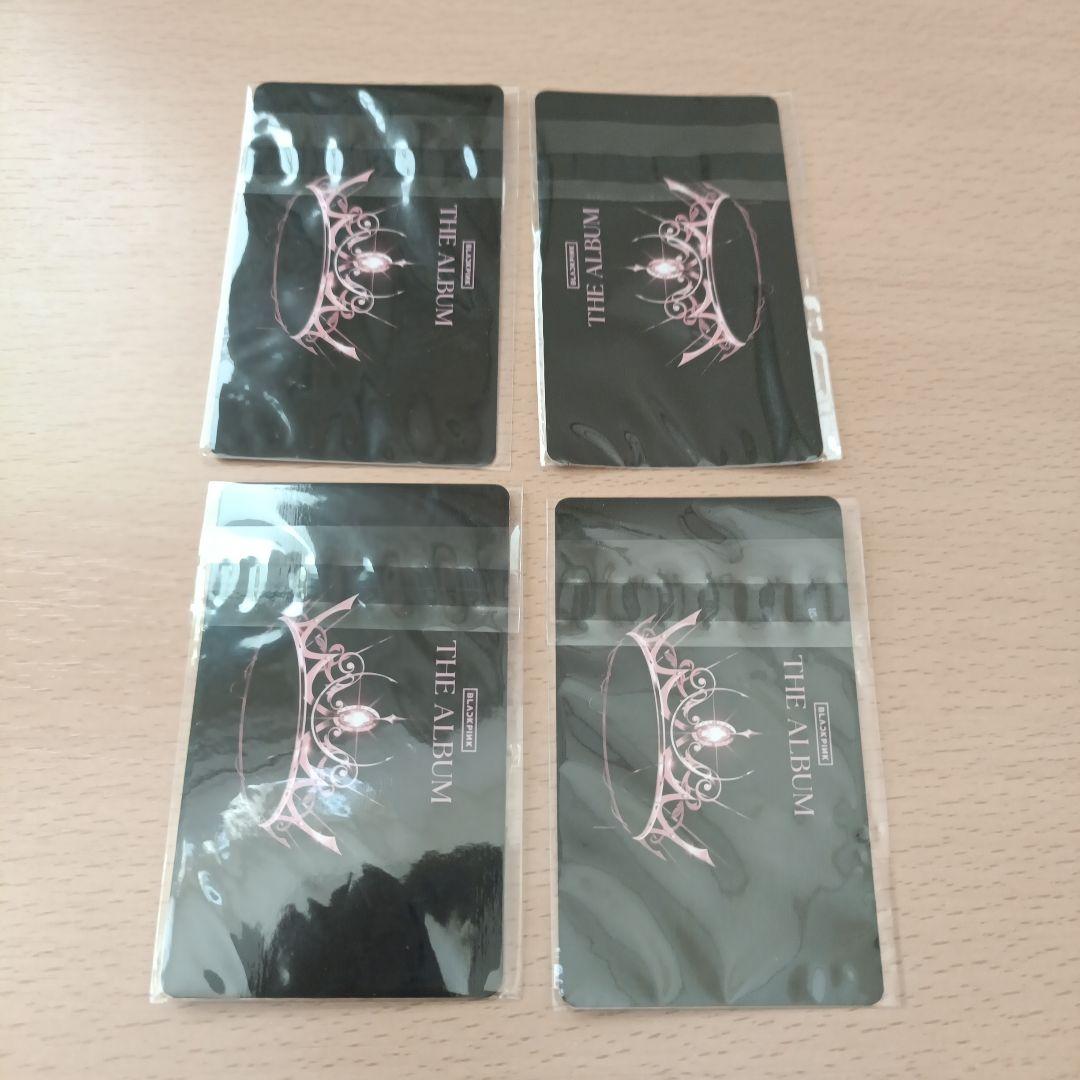 BLACKPINK THE ALBUM ユニバ特典 トレカ
