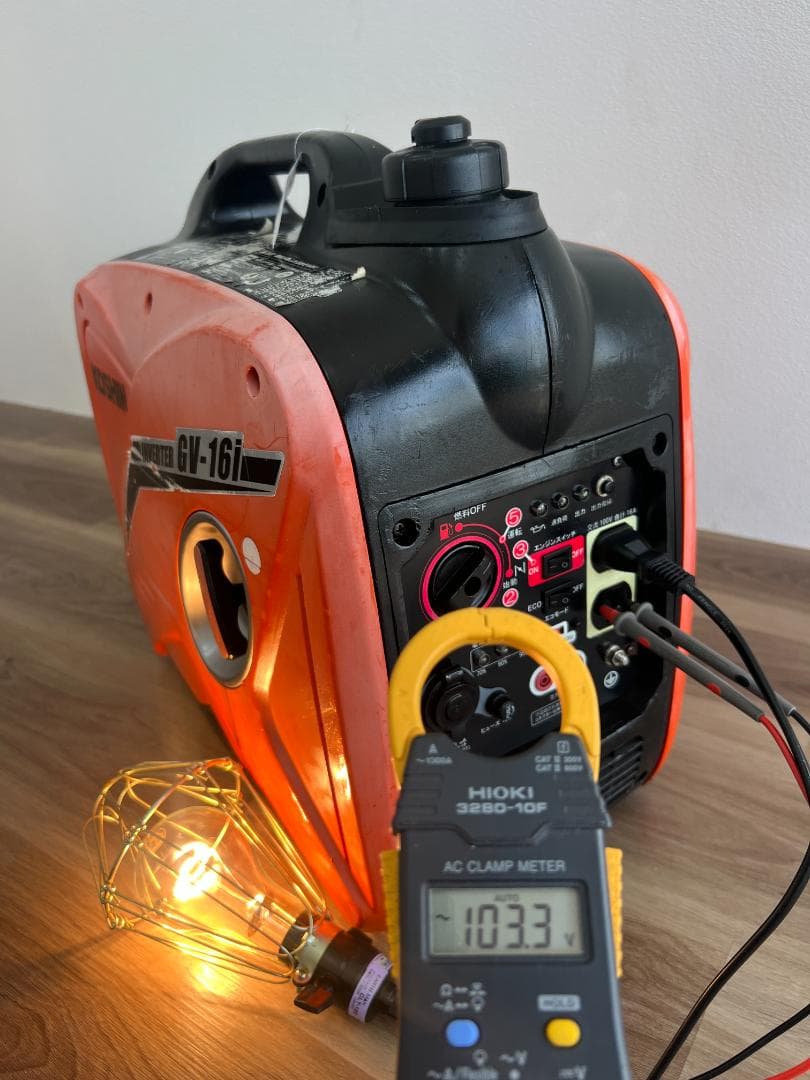 KOSHIN 工進 インバーター発電機 GV-16i ♪ 動作良好♪ 83K3