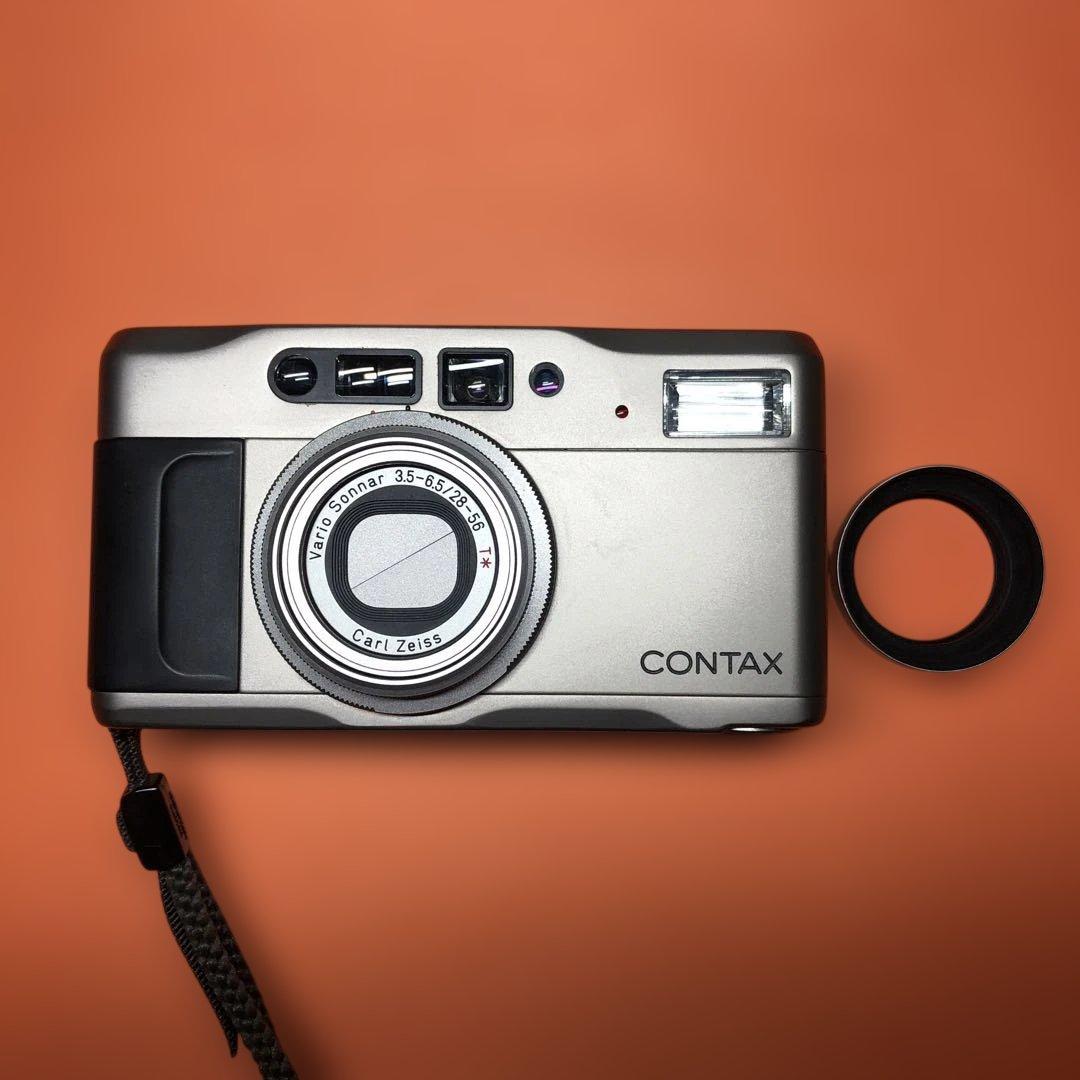 完動美品 コンタックス CONTAX TVS II (DATA BACK)