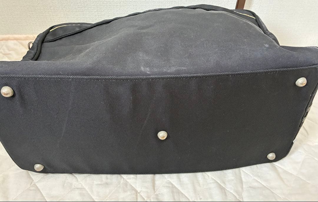 【中古】BURBERRY GOLF ボストンバッグ ブラック　旅行　大容量