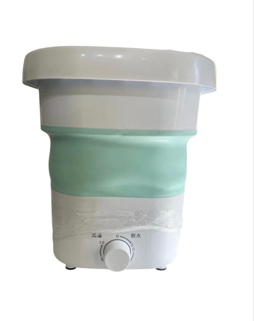 新品 天使のランドリー 折りたたみ洗濯機 ミントブルー