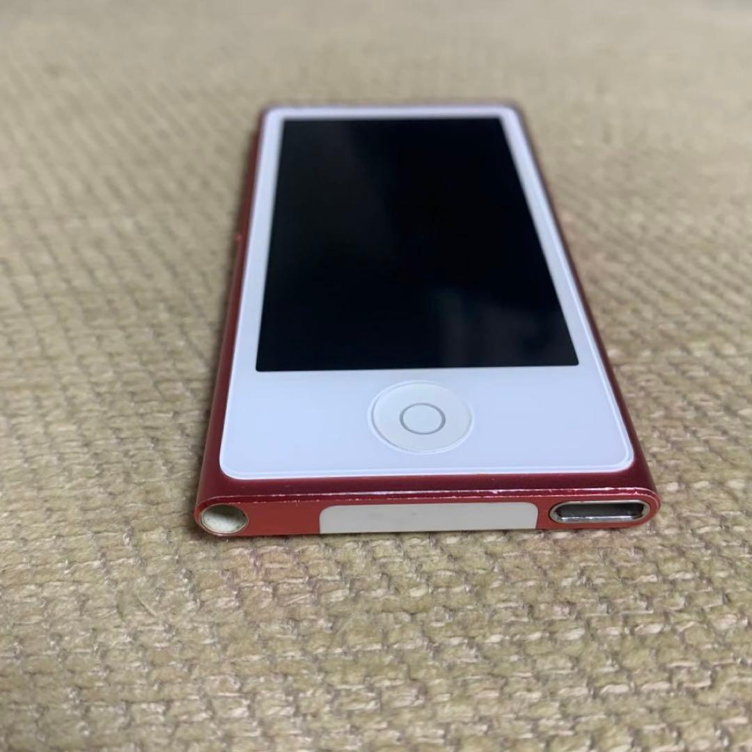 【動作確認済】ipodnano 第7世代 16GB A1446 レッド