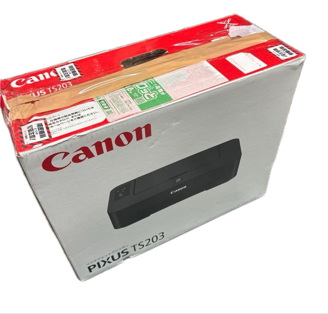 Canon カラー プリンター A4インクジェット PIXUS TS203