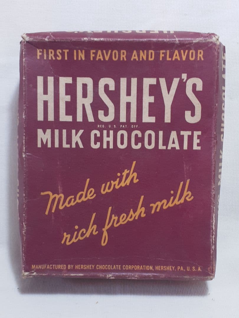 レア HERSHEY'S ヴィンテージ ハーシーズ チョコレート ケース 当時物