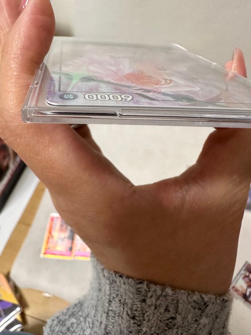 ワンピースカード ナミ OP15-086 SR パラレル 美品　ローダー保管