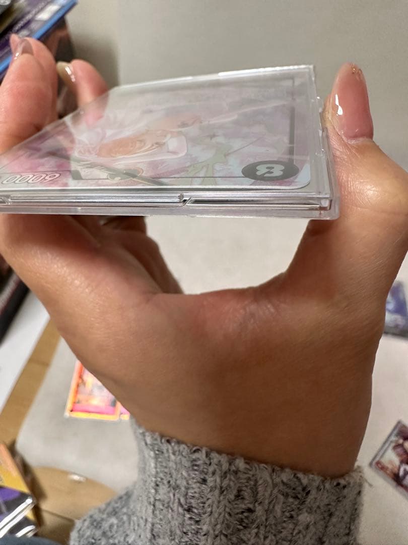 ワンピースカード ナミ OP15-086 SR パラレル 美品　ローダー保管