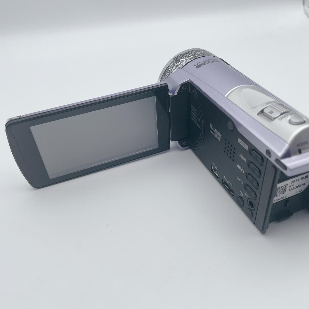 【概ね美品】JVC Everio GZ-HM33-V 箱付き ビデオカメラ