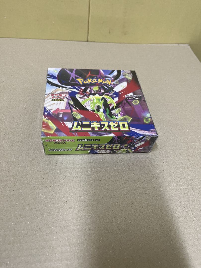 ポケモンカード　ムニキスゼロ　シュリンク付き 1 BOX新品　未開封