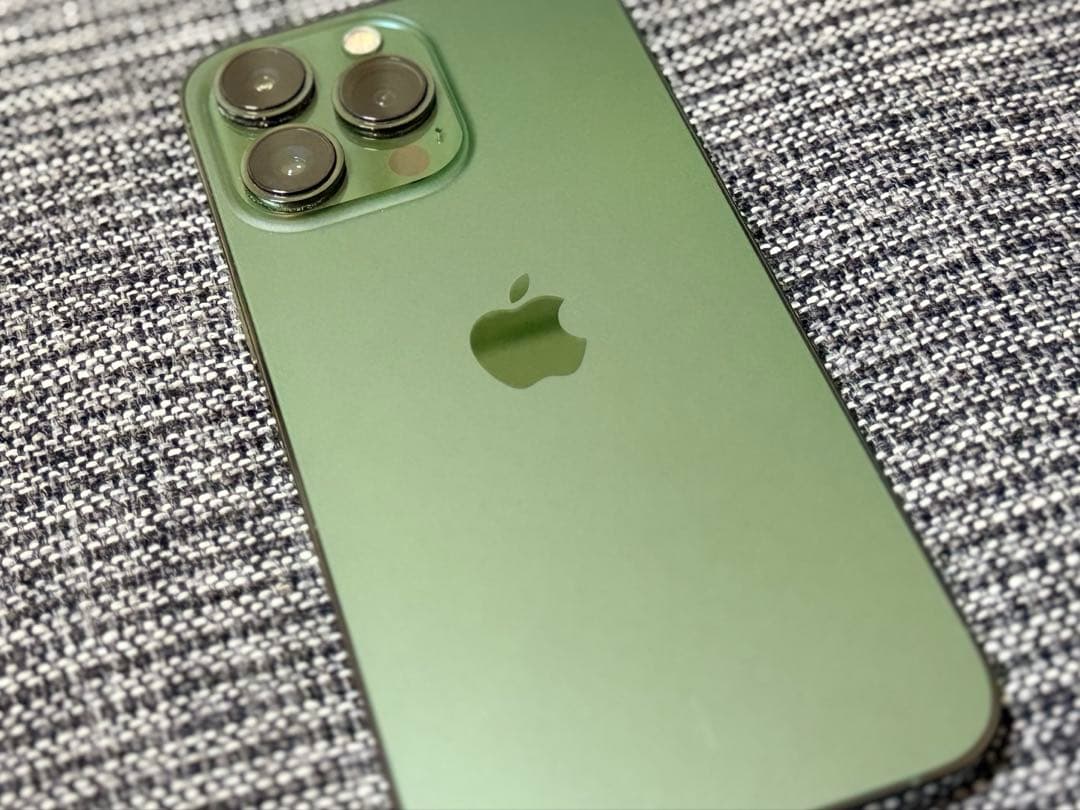 【美品】iPhone 13pro（アルパイングリーン）128gb SIMフリー