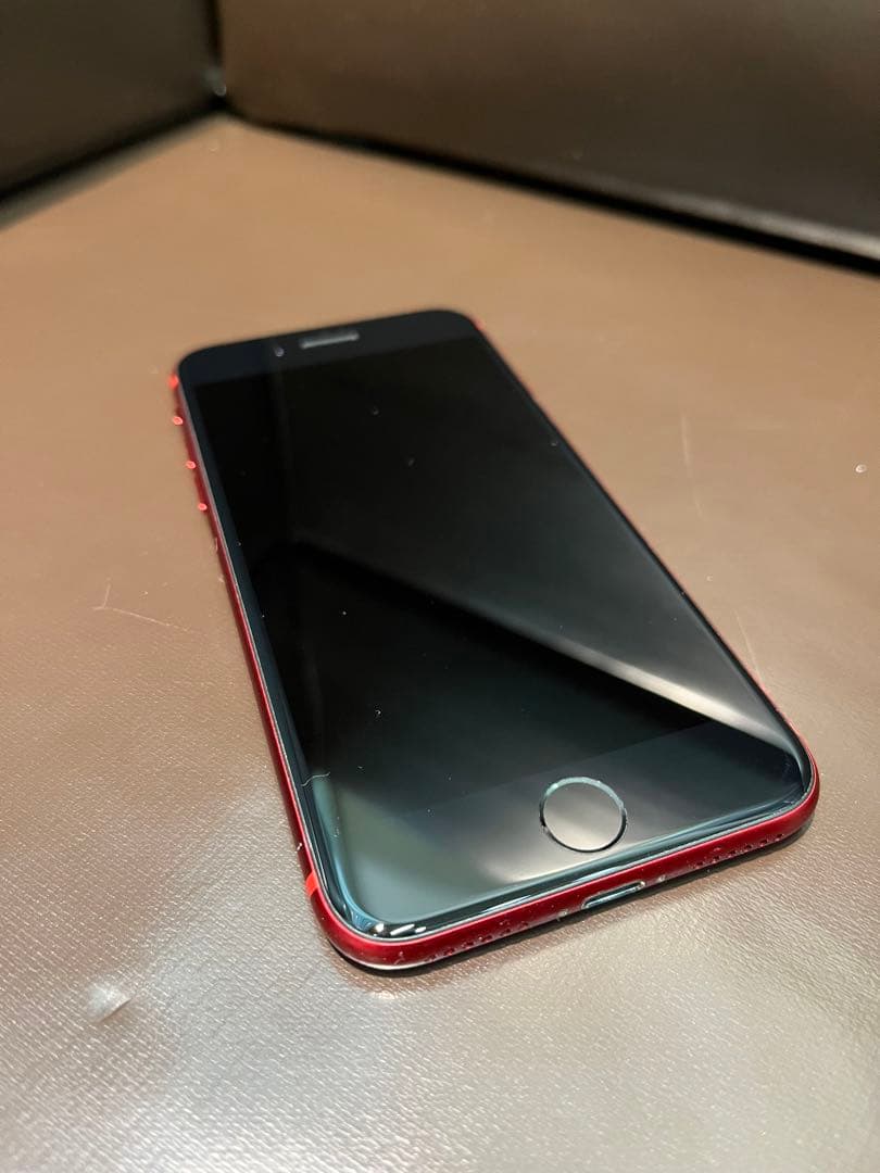美品バッテリー100%　iPhone SE (第3世代) レッド 64 GB