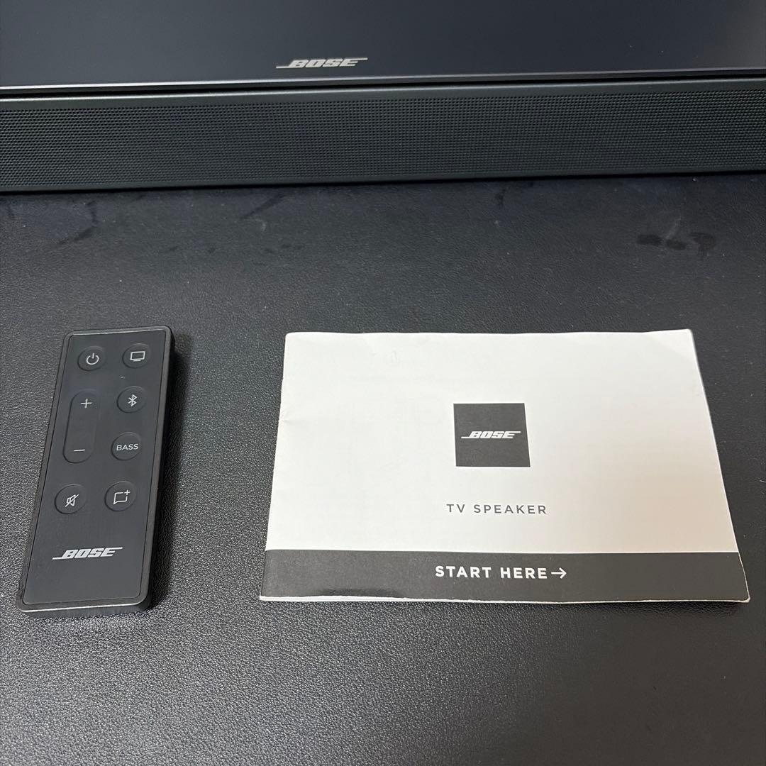 Bose TV Speaker サウンドバー (ブラック)