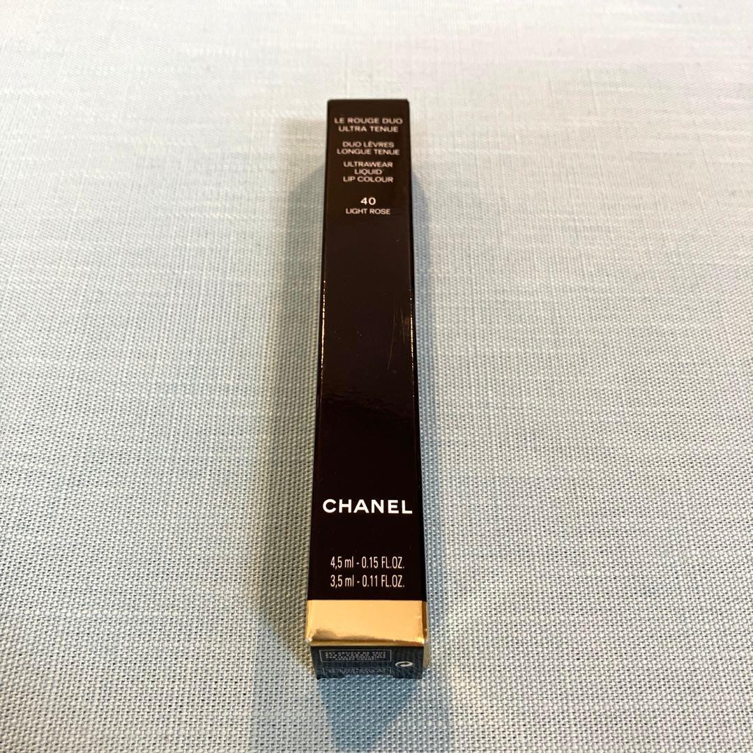 【CHANEL】ル ルージュ デュオ ウルトラ トゥニュ40ライトローズ　新品