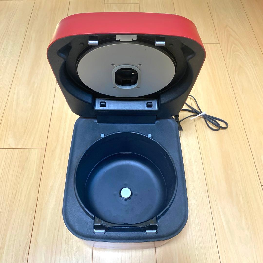 日立　炊飯器　ふっくら御膳　RZ-V100CM　レッド　沸騰鉄釜