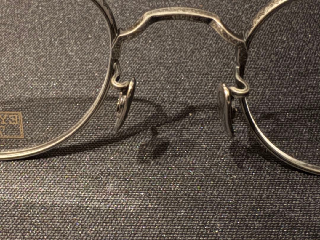 美品　EYEVAN7285 アイヴァン7285 1001 VAN柄